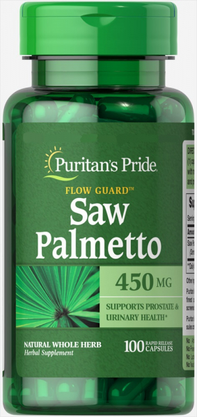 Puritan's Pride Saw Palmetto 450 мг, 100 капс