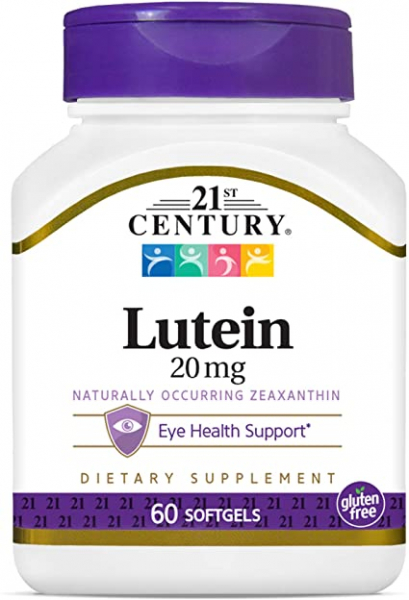 21st Century Lutein 20 мг, 60 таб