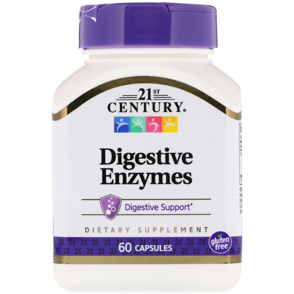 21st Century Digestive Enzymes, 60 капс