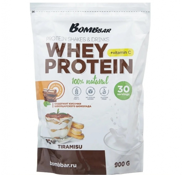 BombBar Whey Protein, 900 г