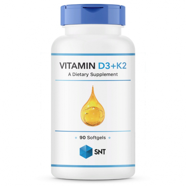 SNT Vitamin D-3 + K-2, 90 капс