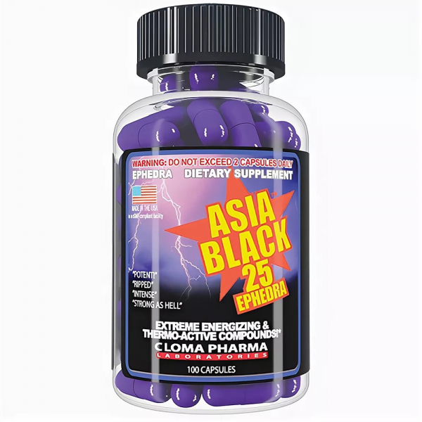 Cloma Pharma Asia Black, 100 капс