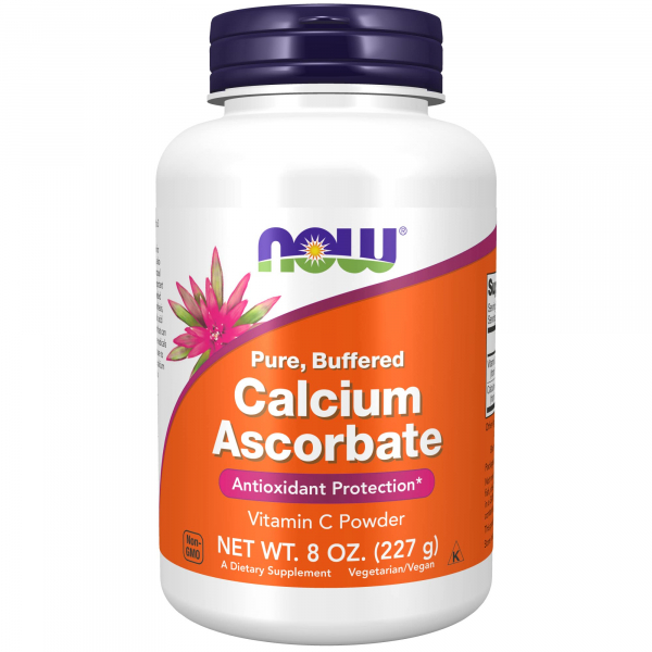 NOW Vitamin C Calcium Ascorbate, 227 г