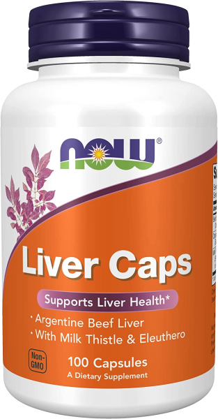 NOW Liver Caps, 100 капс